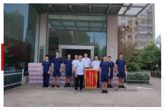 龍勝管走進(jìn)消防大隊(duì)慰問我們“最可愛的人”，共續(xù)軍民魚水情