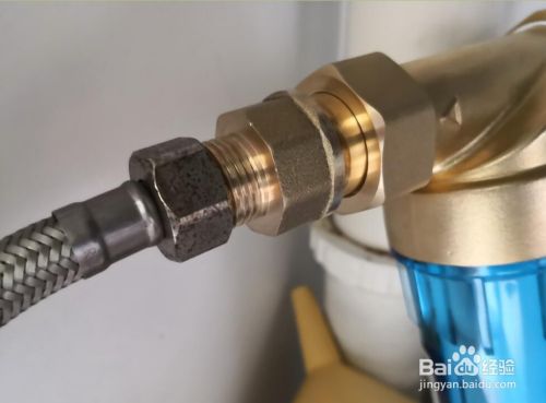 廚房水管前置過濾器安裝圖文說明，7張圖7個步驟，立馬學會！